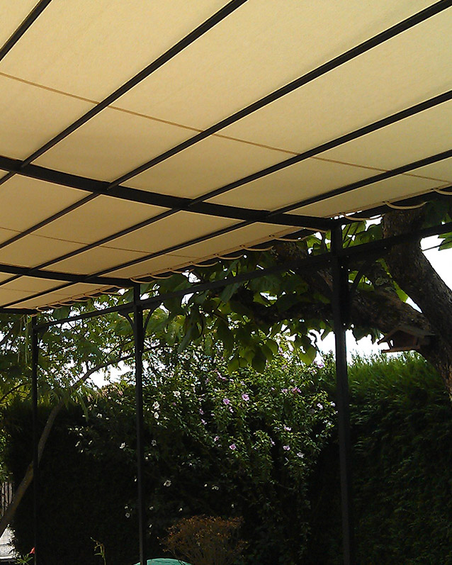 toile de pergola